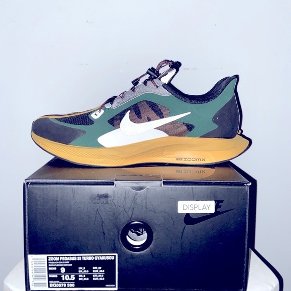 Gyakusou x Zoom Pegasus 35 Turbo ‘Fir Black’ us9​​​​​ - Picture 2 of 5